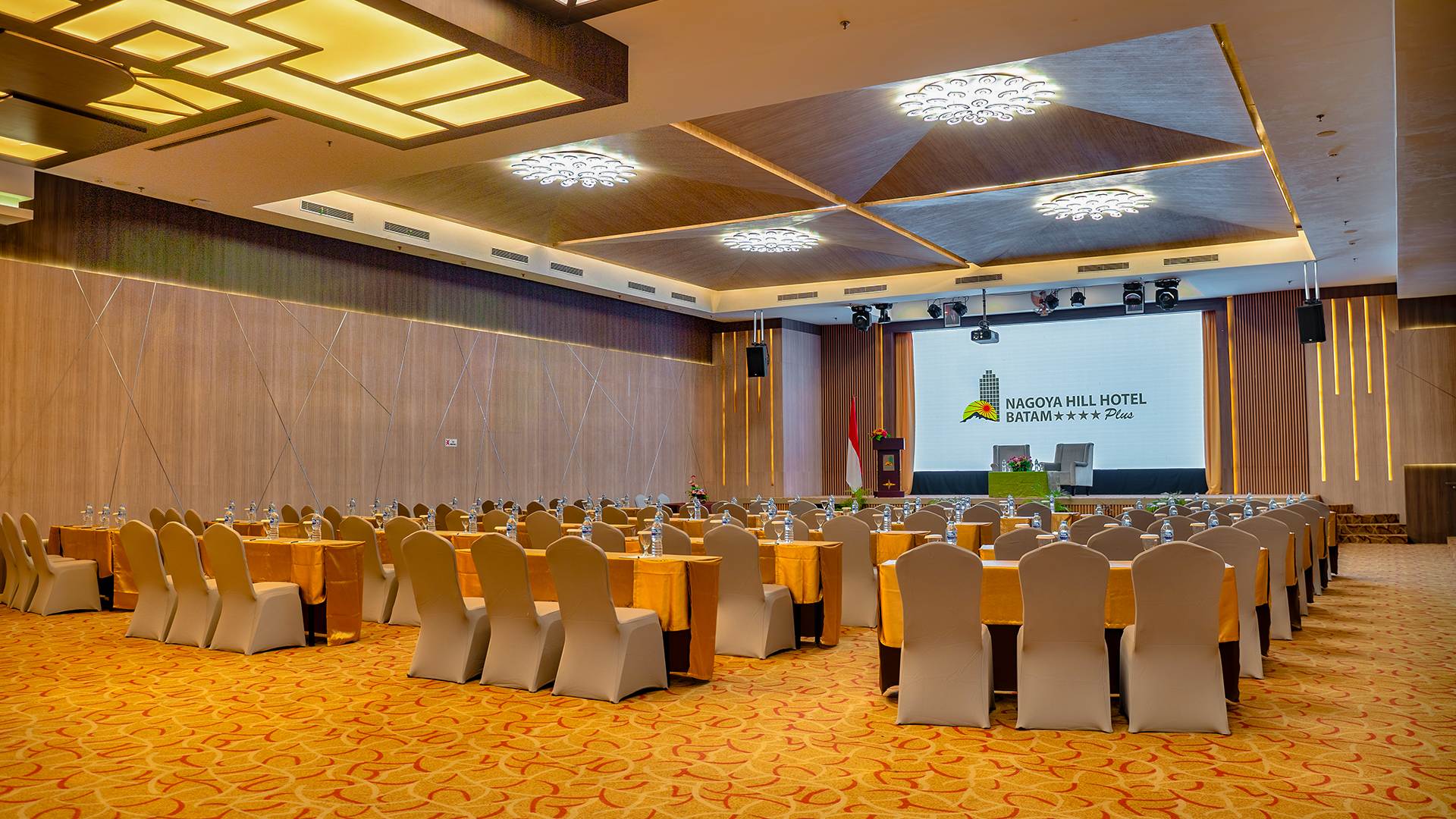Convention Hall event setup